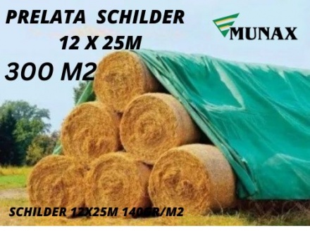 PRELATA  PROTECTIE BALOTI SCHILDER DE 300M2 12X25M